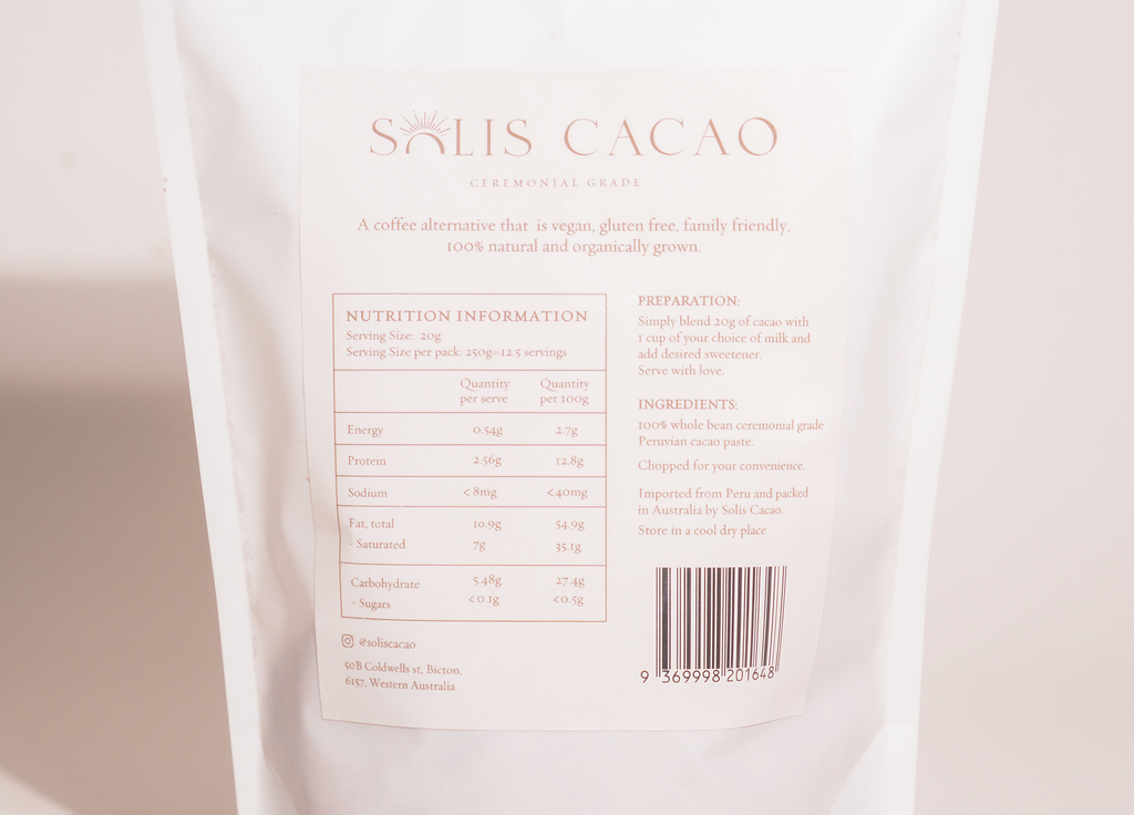 Pure 100% Ceremonial Cacao